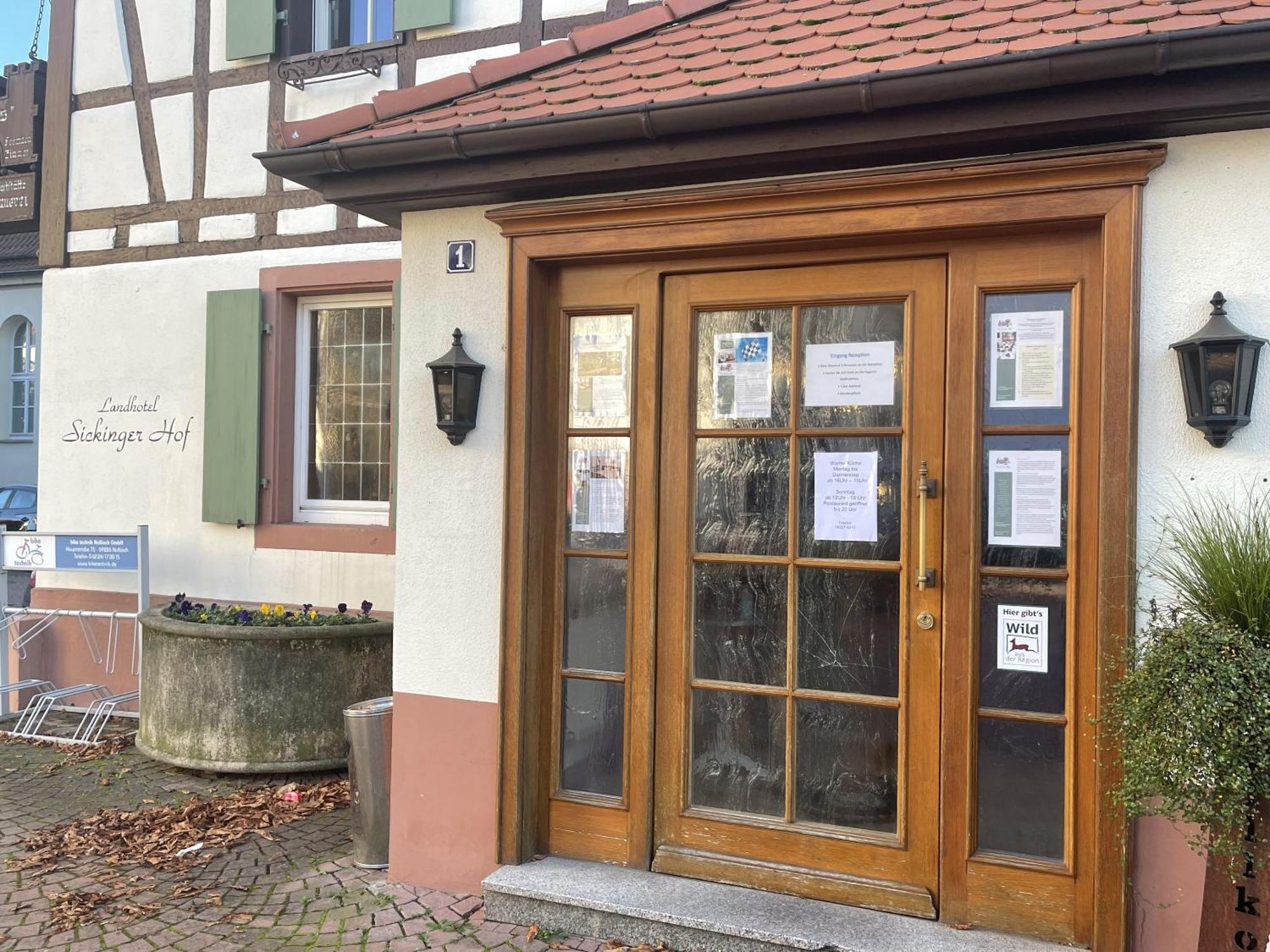 Landhotel Sickinger Hof Walldorf  Dış mekan fotoğraf